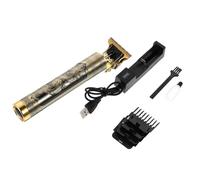 BESTYASH Cortapelos Eléctrico Profesional Set de Recortadora de Pelo Portátil y Ligera de Aleación de Aluminio para Hombre Obsequio de Cumpleaños Tamaño 15X4.3X2.5 CM