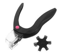 BESTYASH Cortauñas u Shape De Inoxidable Para Manicura Recortador De Uñas Postizas y Extensiones De De Uñas Para Profesional y Personal