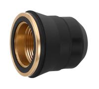 BESTYASH Cubierta Protectora para Cortadora de Plasma, Tapa de Retención Resistente al Calor, Copa de Plástico para Soldadura Tig Compatible Accesorios de Antorcha, Uso Industrial de Corte