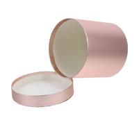 BESTYASH Cubo De Flores Acuerdo Balde Dama De Honor En Conserva Redondo Pequeño Exterior Espuma Macetas Redondas Cajas De Cartulina Rose Gold