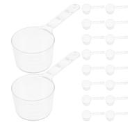 BESTYASH Cuchara Medidora Graduada Transparente 20 Ml para Mascarillas y Cuidado Facial Herramienta de Medición de Líquidos y Polvos Mango Ergonómico Uso en Belleza y Reutilizable