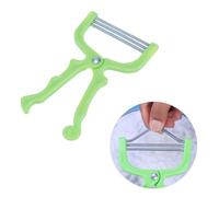 BESTYASH Depiladora Facial Manual Verde Herramienta Enhebrado para Rostro y Cuerpo Uso Húmedo y Seco Elimina Raíz para Piel Suave Cabello