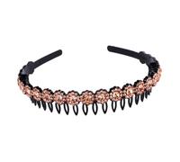 BESTYASH Diadema Antideslizante Gemas De Imitación Para Lavarse La Cara 1 Pieza Tamaño Único Tocado Duradero Para Mujeres Accesorios Elegantes Cabello