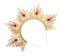BESTYASH Diadema de Diosa Griega Tocado de Aro Real de Diosa para Mujer para Fiestas de Novia Celebraciones Especiales y Cosplay de Reina