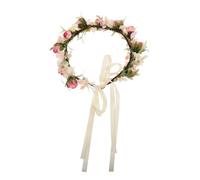 BESTYASH Diadema De Flores Artificiales Para Novias y Niñas Tocado Bohemio Para Bodas y Fiestas Floral Accesorio Elegante Para Ceremonias y Eventos Especiales