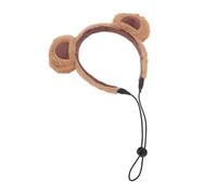 BESTYASH Diadema de Peluche Orejas de Oso Adultos, Color Caqui, Diseño Antideslizante, Ligera y Cómoda, Accesorio para Maquillaje, Cosplay y Fiestas de Disfraces