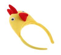 BESTYASH Diadema De Pollito 3d Sombreros De Pollo Para Cintas Para La Cabeza Disfraz De Pollo Para Banda Para El Pelo De Gallina Diadema Divertida Disfraz De Pollo Adulto Felpa