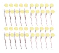 BESTYASH Discos Piezoeléctricos de Cobre 40 de Fuerte y Estable Accesorios para Pastillas y Disparadores de Batería para Guitarra Acústica