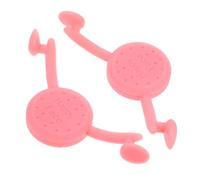 BESTYASH Ejercitador Facial Moldeador de Labios Sonrientes 2 Unidades Tamaño Compacto Entrenamiento Muscular Boca Mujer Cuidado Facial Rosa