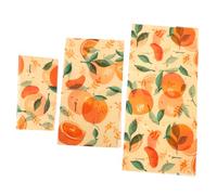 BESTYASH Envoltorios de Cera de Reutilizables y Lavables para Alimentos de Preservación Natural de Frutas Verduras Queso y Snacks de Conservación Ecológica y Práctica para Cocina