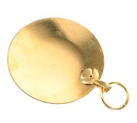 BESTYASH Espejo Bagua Colgante de Cobre 5 Cm Diámetro Decoración Feng Shui Vintage para Hogar y Oficina Espejo Convexo Pequeño Decoración Espirituales