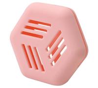 BESTYASH Estuche De Silicona Para Guardar Borlas De Maquillaje Caja De Almacenamiento Portátil Para Esponjas De Maquillaje De Viaje Color Rosa