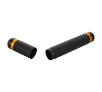 BESTYASH Estuche Hermético para Cigarro Individual de Metal Negro, Tubo Humidificador Portátil Sellado, Protector para Viaje, Almacenamiento Seguro para Cigarrillos, Diseño Compacto
