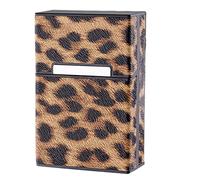 BESTYASH Estuche Protector para Cigarrillos 20 Piezas Funda de Almacenamiento de Metal Vintage Diseño Portátil y Creativo para Hombres Accesorios