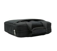 BESTYASH Estuche Rígido Negro para Efectos de Guitarra Bolsillos Externos y Resistente al Desgaste de Tela Oxford para Almacenamiento Portátil