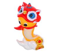 BESTYASH Figura de Serpiente China de Resina para Festival de Primavera
