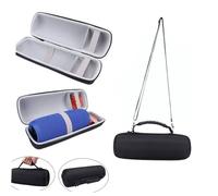 BESTYASH Funda De Viaje Portátil Para Altavoz Charge Estuche Rígido Con Diseño De Doble Compartimento Correa Para Fácil Transporte y Protección Resistente