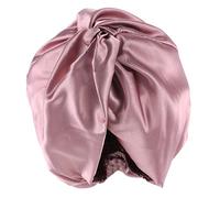 BESTYASH Gorro para Dormir de Doble Imitación Seda Gorro Flexible para Terapia Química para Uso Casa y Cuidado del Cabello