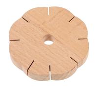 BESTYASH Herramienta de Tejido DIY para Hacer Pulseras y Collares, Tejedora Portátil de Madera Esquinas Redondeadas y Material Sintético Resistente