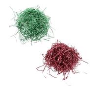 BESTYASH Hierba de papel arrugado: Serpentina de papel para cojín - Relleno para cajas y bolsas de manualidades para Navidad, bodas, cumpleaños, damas de honor, compromisos, decoración (200 g)