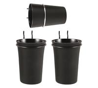 BESTYASH Juego de 3 Portavasos para Tablero Perforado Ganchos de 25 CM de Espaciado Organizador de Pared Negro para Oficina y Taller Contenedores Multiusos para Almacenamiento y