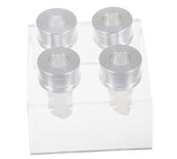 BESTYASH Kit De 4 Juegos Para Hacer Pintalabios Molde De Plástico Para Pintalabios Gel De Sílice Plantilla Para Pintalabios DIY