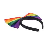 BESTYASH lazo para el pelo cabello Boda señoras diadema de orgullo fiesta delirio diademas de para mujer orgullo de las diademas del iris diadema con lazo tela