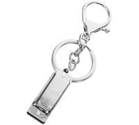 BESTYASH llavero armónica llavero de coche para hombre armónica llaveros de la novedad armónica de órgano de boca llavero antiguo bolso llavero mini armónica aleación Silver
