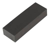 BESTYASH Mango de Madera de Ébano Negro para Guitarra, Bloque Liso para Bricolaje y Decoración de Mango de Instrumento, Material para Incrustaciones de Guitarra Acústica y Eléctrica