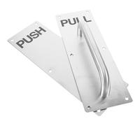 BESTYASH Manija de Puerta Corredera de Acero Inoxidable 304 Resistencia al Fuego, Diseño Moderno y Elegante para Oficinas y Espacios Comerciales