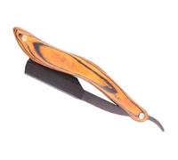 BESTYASH maquinilla de afeitar maquinillas de afeitar acero Hombres hoja única accesorios de herramienta de afeitar manual herramienta para dar forma a la barba madera