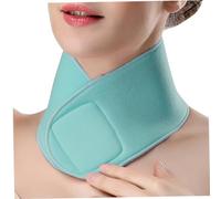 BESTYASH Mascarilla De Gel Hidratante Cuello Cuidado Piel Envoltura De Spa Cuello Para Uso Casa o Spa Color Azul Material Gel