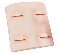 BESTYASH Mesa De Entrenamiento Para Pestañas Párpados De Maniquí Para Práctica De Pestañas Kit De Práctica De Cabeza De Maniquí Para Para Salones De