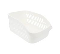 BESTYASH Mini Caja de Escritorio, Estuche de Almacenamiento de Plástico Blanco para Joyas, sin Rebabas, para Auriculares y Monedas, Uso Hogar Lugares