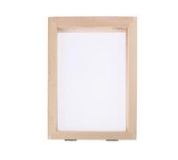 BESTYASH Molde para Hacer Papel DIY Marco de Madera Beige, Doble Pantalla de Malla para Manualidades, Mejora Habilidades y Conciencia Ambiental Varios estilos