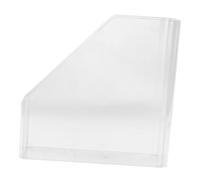 BESTYASH Organizador de Archivos Transparente para Escritorio Caja Archivadora Vertical para Oficina Hogar y Escuela con Gran Capacidad y Diseño Simple para Papelería y