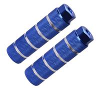 BESTYASH Palanca de Pie para Bicicleta de Montaña, Eje Trasero, Azul, Aleación de Aluminio, Orificio de 9mm, para Ciclismo al Aire Libre