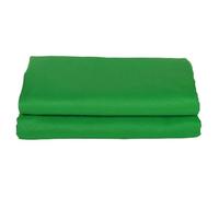 BESTYASH Pantalla Croma Clave Verde de 2.1x1.6m para Fotografía y Filmación, Paño de Tela Lavable Acabado Mate Adecuado para Tutoriales de Belleza y Grabación