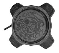 BESTYASH Pedal de Tatuaje de Aleación de Aluminio 1,85 M Cable Resistente Compacto Suministro para Máquinas de Tatuajes Profesional Uso en Estudio y Práctica Artística