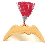 BESTYASH Peine De Madera De Ángel Peine De Madera Para Peinar El Cabello Decorativo Para Mujeres Cabello