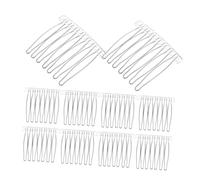 BESTYASH Peines De Acero Inoxidable Para Cabello Grueso Pinzas Para Peinetas Horquillas Para Moños Accesorios De Cabeza