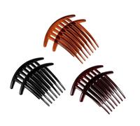 BESTYASH Peines Franceses Cabello 6 Piezas Tamaño Medio De Plástico Duradero 7 Dientes Para Peinar y Decorar Mujeres y Niñas Uso Diario Accesorios Para Peinar