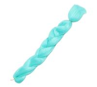 BESTYASH Peluca Extensiones De Cabello Que Brillan La Oscuridad Para Mujeres Trenzas Que Brillan La Oscuridad Para Fiestas Accesorios Cabello Material