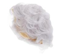 BESTYASH Peluca Gris Plateada Para Mujer Peluca Corta De Encaje Sintético Para Diario Para Disfraz De Halloween o Cosplay De Abuela