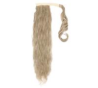 BESTYASH Peluca Larga de Pelo Sintético con Coleta Postiza y Clip Extensión de Cabello de Alta Temperatura para Prom Bodas y Salidas Nocturnas