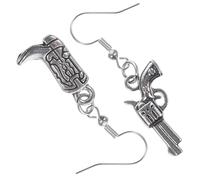 BESTYASH Pendientes Colgantes Estilo Western para Mujer Diseño Vaquero Sombrero Bota y Herradura Accesorios del Oeste Ligeros y Seguros Joyería Femenina para Fiestas y Uso Diario