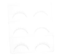 BESTYASH Pestañas Postizas Naturales Blancas 3 para Cosplay y Halloween Extensiones de Pestañas y Cómodas para Maquillaje