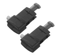 BESTYASH Pieza de Repuesto para Asa de Equipaje y Mango Telescópico de Aluminio, Mecanismo de Bloqueo Seguro, Tamaño Mediano, para Reparación de Maletas de Viaje, Clips de PVC Resistentes,