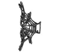 BESTYASH Pinza Pelo de Telaraña Negra Pinzas Grandes para Cabello Grueso Accesorios Cabello para Mujeres y Hacer Ejercicios de Maquillaje