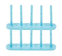 BESTYASH Portabobinas Magnético de Plástico Organizador Portátil para Bobinas y Hilos 2 Piezas 5 Columnas para Máquina de Coser en Proyectos de Costura y Manualidades